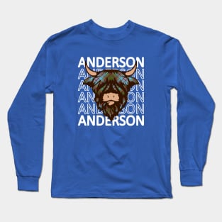 Clan Anderson - Hairy Coo Long Sleeve T-Shirt